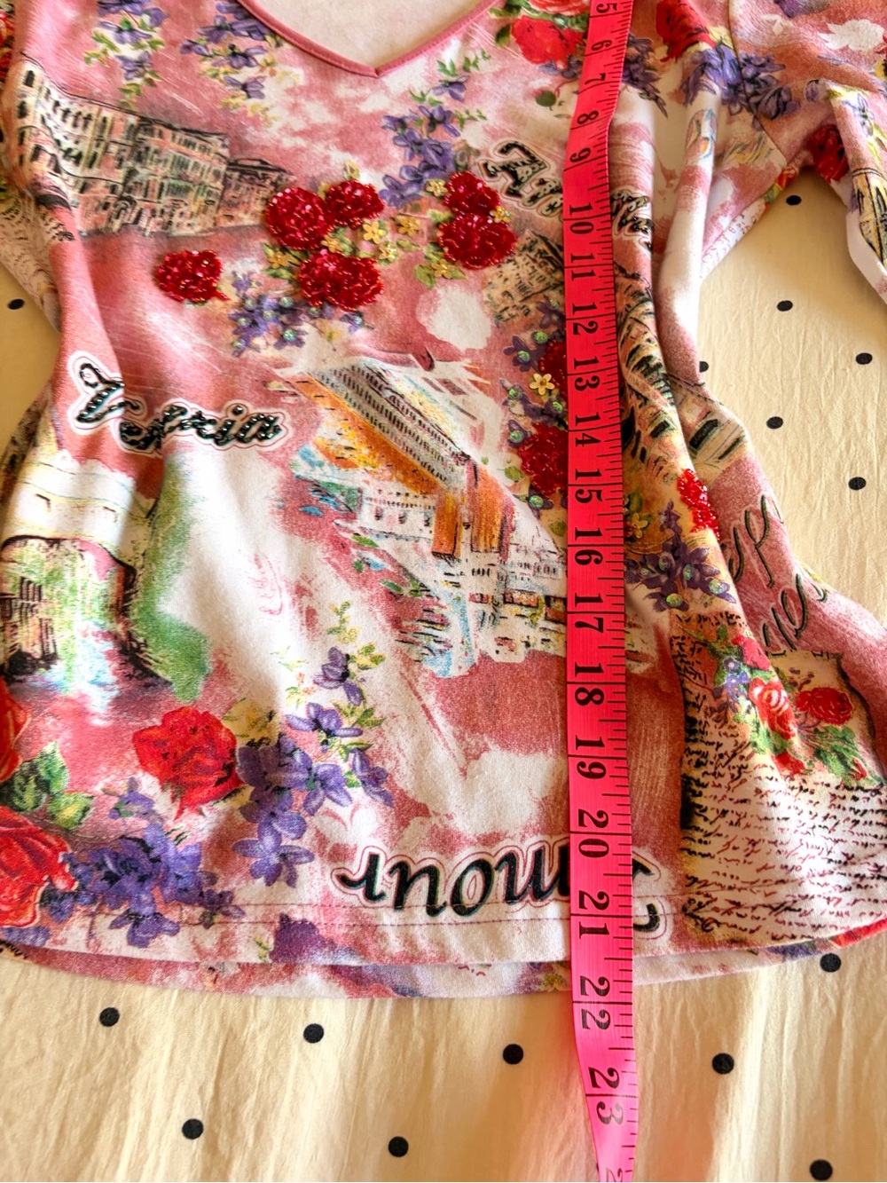 Save the Queen vintage long sleeve top - Picture 2 of 7